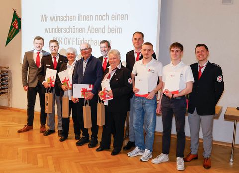 Gruppenbild DRK-Ortsverein