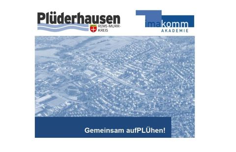 Das Bild zeigt die erste Seite der Enddokumentation des Gemeindeentwicklungskonzeptes.
