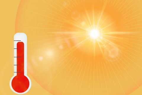 Heiße Tage lassen das Thermometer nach oben klettern