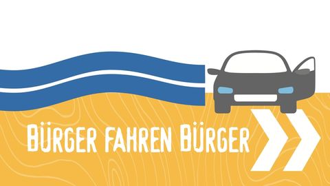 Bürger fahren Bürger