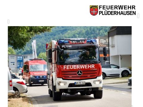 Hauptübung der Feuerwehr